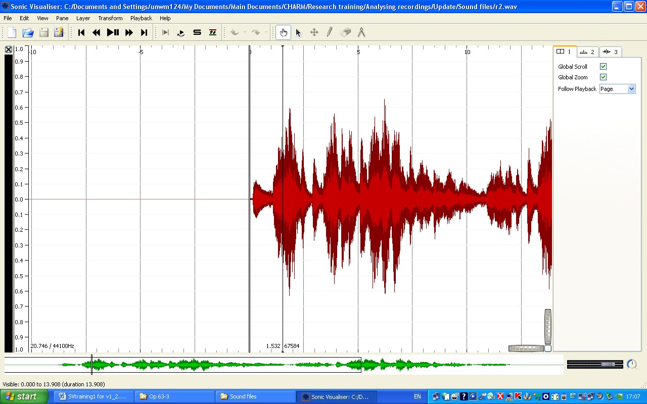 Sonic Visualiser graph 2