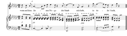 Figure 2: Timings in
                    Battle/Levine, Nähe des Geliebte, bb.
                    4-6